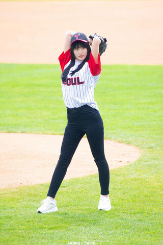 Momo's Pitch Perfect Moment! ⚾️✨