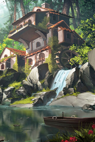 3D Jungle House