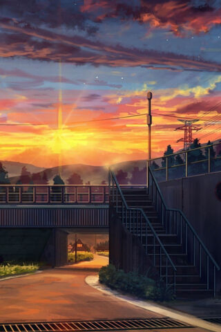 Serene Twilight: A Journey into Color