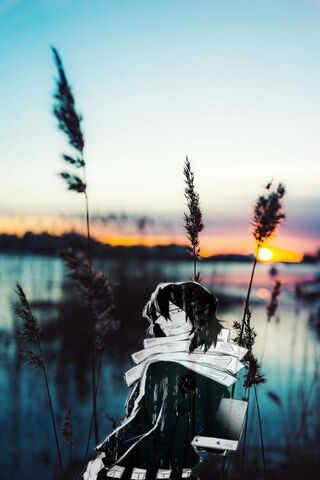 Aizawa's Tranquil Escape 🌅✨