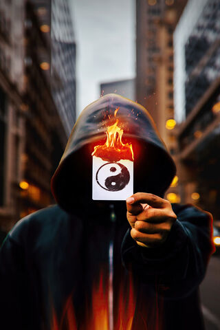 Embers of Balance: The Burning Card