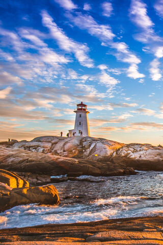 Guiding Light at Dusk 🌅