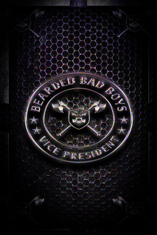 Bearded Bad Boys: The Vice President's Emblem 🧔⚔️