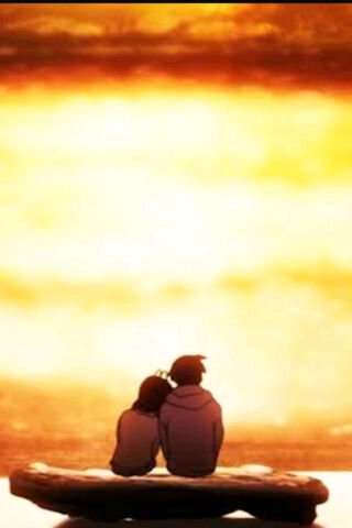 Golden Moments by the River 🌅❤️