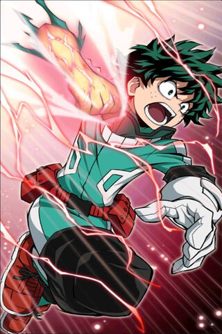 Deku's Heroic Leap! 🌟