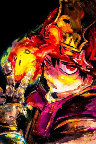 Inferno's Guardian: The Flame of Courage 🔥