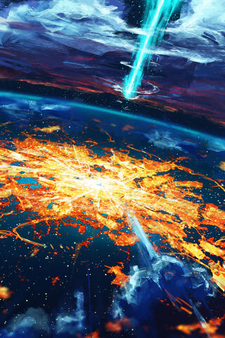 Celestial Cataclysm 🌌🔥