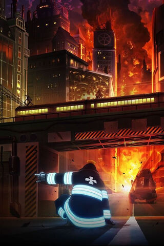 Inferno Awakens: The Battle Against Flames 🔥🚒