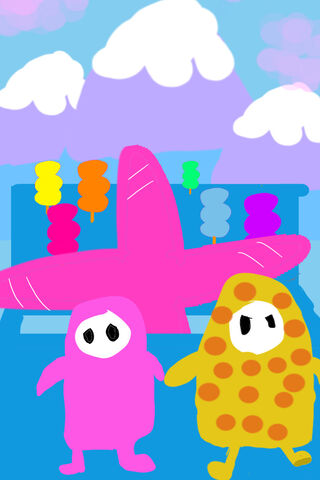 Colorful Chaos in Fall Guys! 🎉