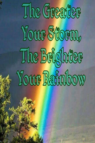 Embracing the Storm: A Path to Brighter Rainbows 🌈⛈️