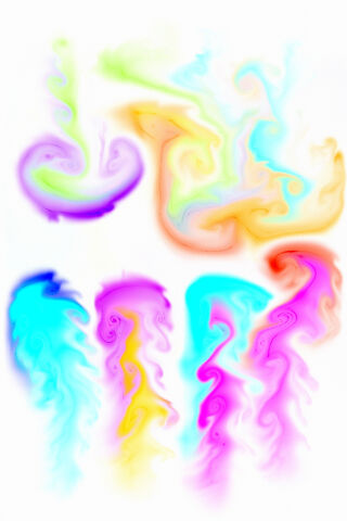 Whimsical Whirls of Color 🌈✨