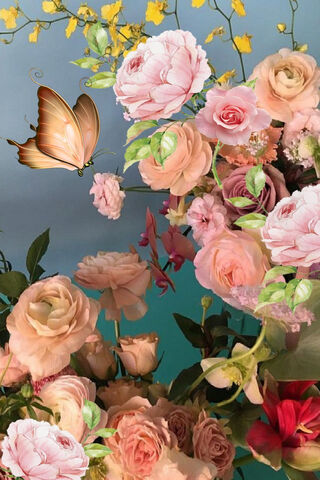 Whispers of Spring in Grandma's Garden 🌸🦋