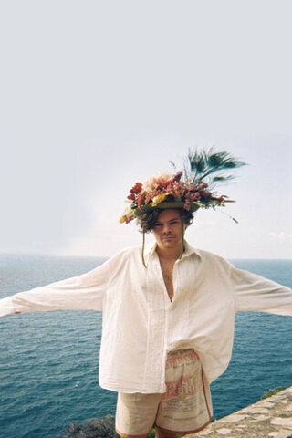 Harry Styles' Floral Crown: A Touch of Whimsy 🌸✨