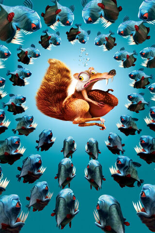 Scrat's Fishy Frenzy! 🐿️🐟