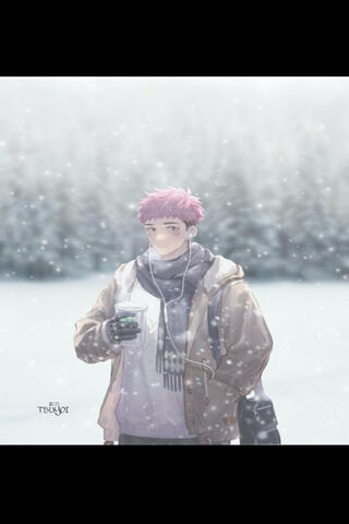 Winter Vibes with Itadori Yuji ❄️☕