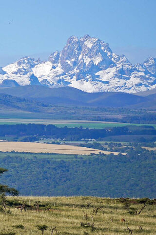 Majestic Peaks of Mount Kenya 🏔️✨