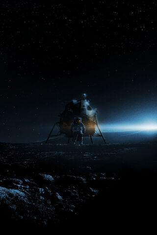 Lunar Dreams: A Journey Beyond Earth 🌌🚀