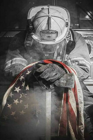 Silent Vigil: A Firefighter's Prayer