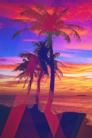 Tropical Sunset Bliss 🌴🌅