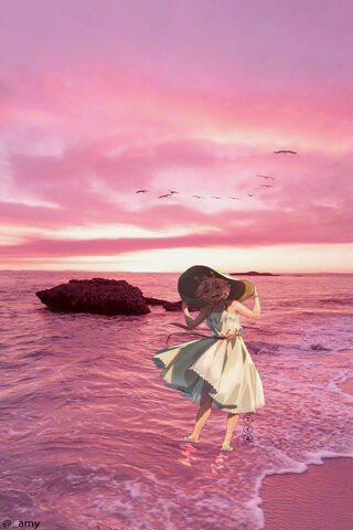 Sunset Serenity at Pinky Beach 🌅