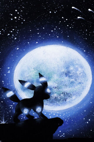 Eevee Under the Moonlit..