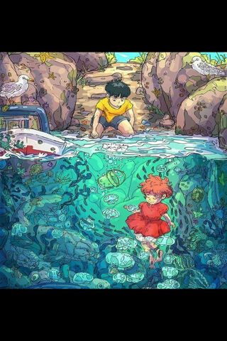 Ponyo's Underwater Adventure 🌊🐟