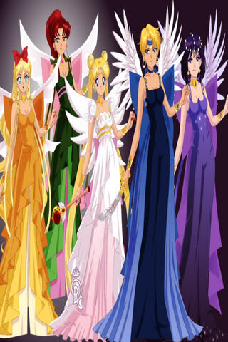 Celestial Guardians: The Senshi Princesses Unite! 🌟👑