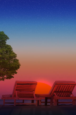 Chasing the Horizon: A Sunset Retreat 🌅✨