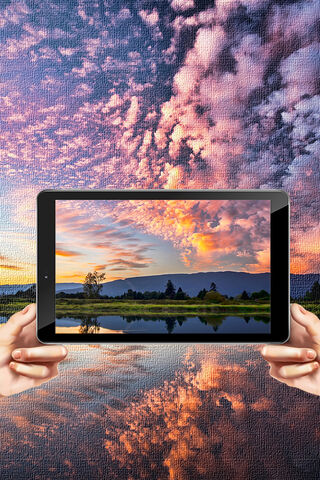 Nature at Your Fingertips 🌅📱