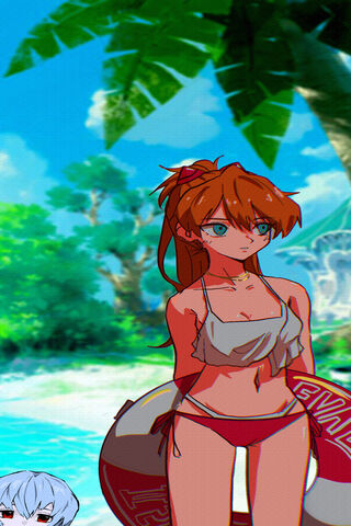 Sunny Vibes with Asuka 🌊☀️