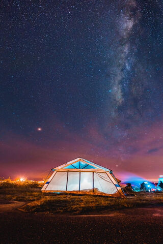 Starlit Serenity: A Night Under the Cosmos 🌌✨