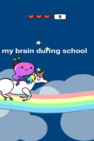 A Whimsical Ride Through School Days 🌈🦄