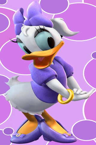 Daisy Duck's Charming Style 🌸✨