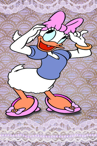 Daisy Duck's Charming Style 🌸✨