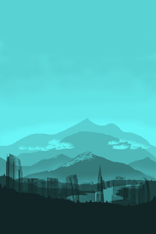 Serene Peaks: A Tranquil Escape 🌄✨