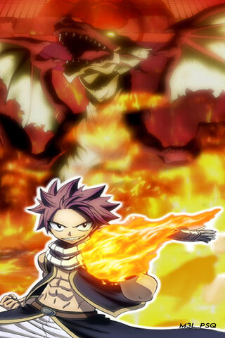 Natsu Dragneel: The Fire Dragon Slayer Ignites the Battle! 🔥🐉