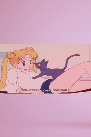 Sailor Moon: Embracing Reality with Luna 🌙🐾