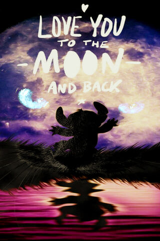 Stitch's Cosmic Love 🌌❤️