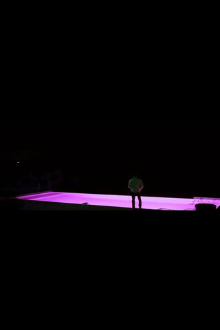 Midnight Serenity: A Poolside Escape 🌌💦