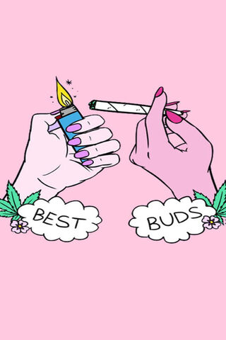 Best Buds: A Celebration of Friendship and Chill Vibes 🌿✨