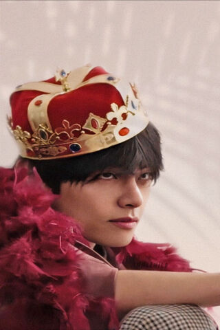 Crowned Charisma: V from BTS