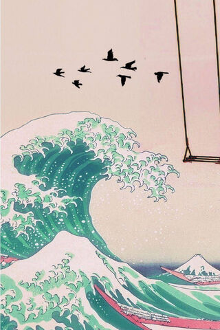Serene Swells: Nature's..
