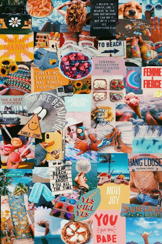 Chasing Sunshine: A Summer Collage ☀️🌊