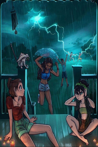 Stormy Adventures: A Rainy Day Escape 🌧️⚡