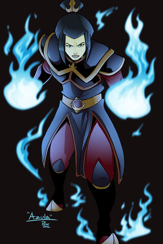 Fiery Fury: Azula's Power Unleashed! 🔥