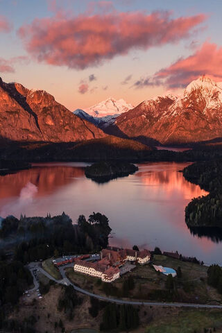 Sunset Serenity Over Bariloche 🌅🏔️