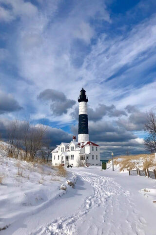 Guiding Light at Big Sable Point 🌊🏰