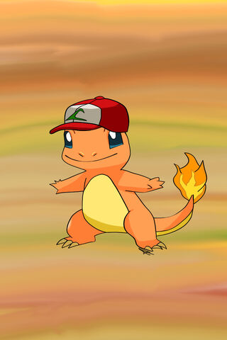 Charmander's Adventure in Style! 🔥🧢