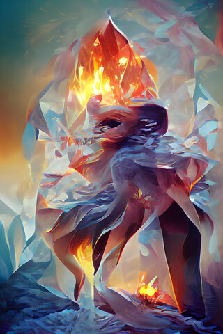 Flaming Diamond
