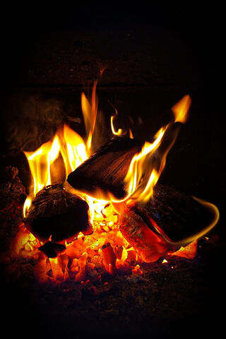 Dancing Flames: The Heart of the Fire